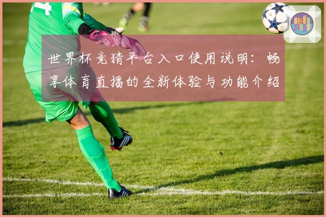 世界杯竞猜平台入口使用说明：畅享体育直播的全新体验与功能介绍
