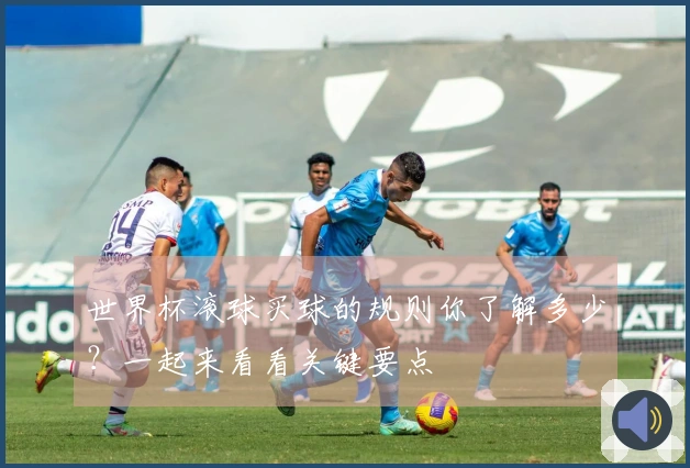 世界杯滚球买球的规则你了解多少？一起来看看关键要点